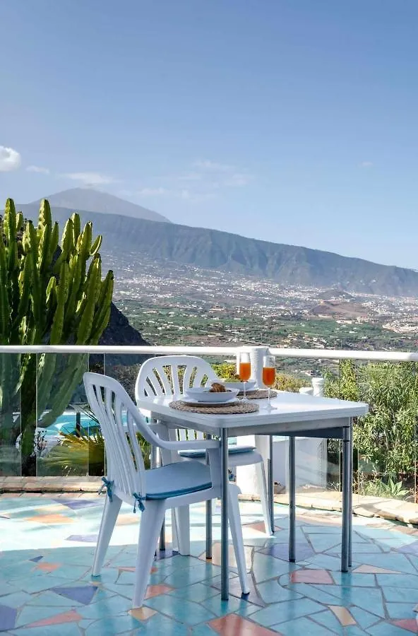 Villa Con Vistas Espectaculares Al Mar Y Al Teide Flores Paraiso Santa Ursula