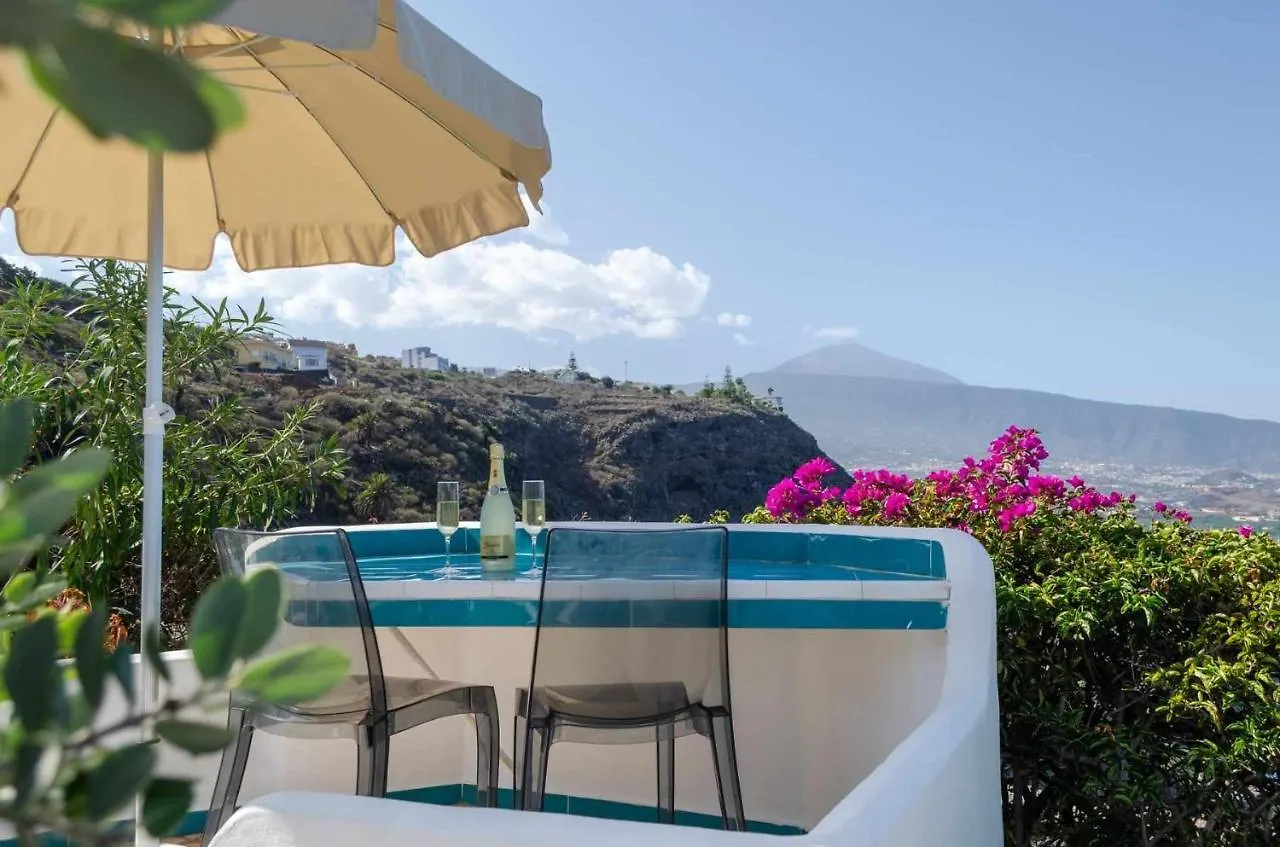 Villa Con Vistas Espectaculares Al Mar Y Al Teide Flores Paraiso Santa Ursula